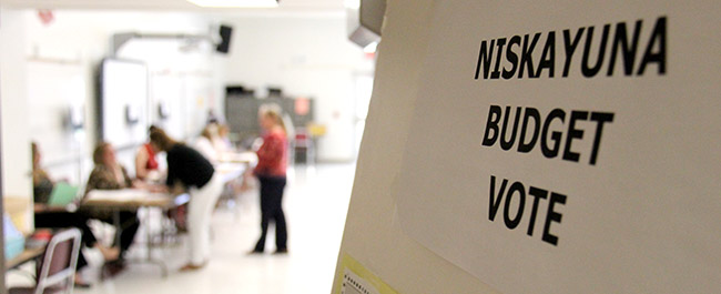 niskayuna budget vote