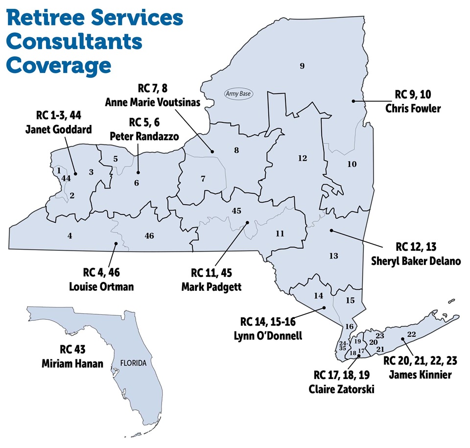 Retiree Services Consultants Coverage
