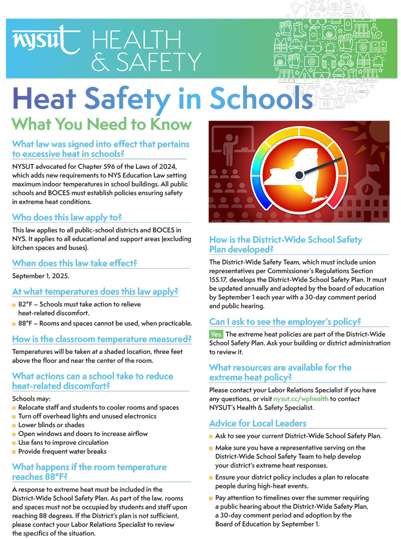Heat Safety in School