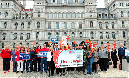 Capital Region Heart Walk kick-off