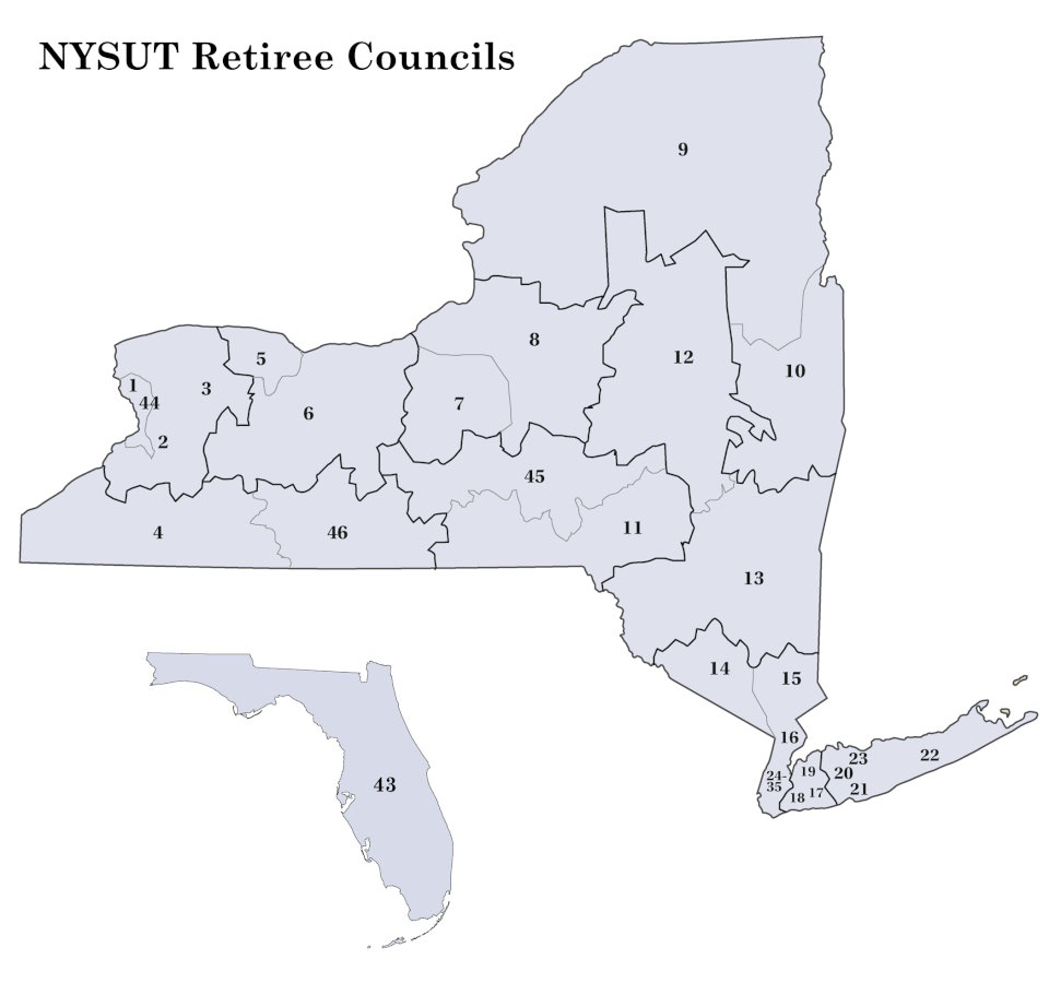 retiree consultants map